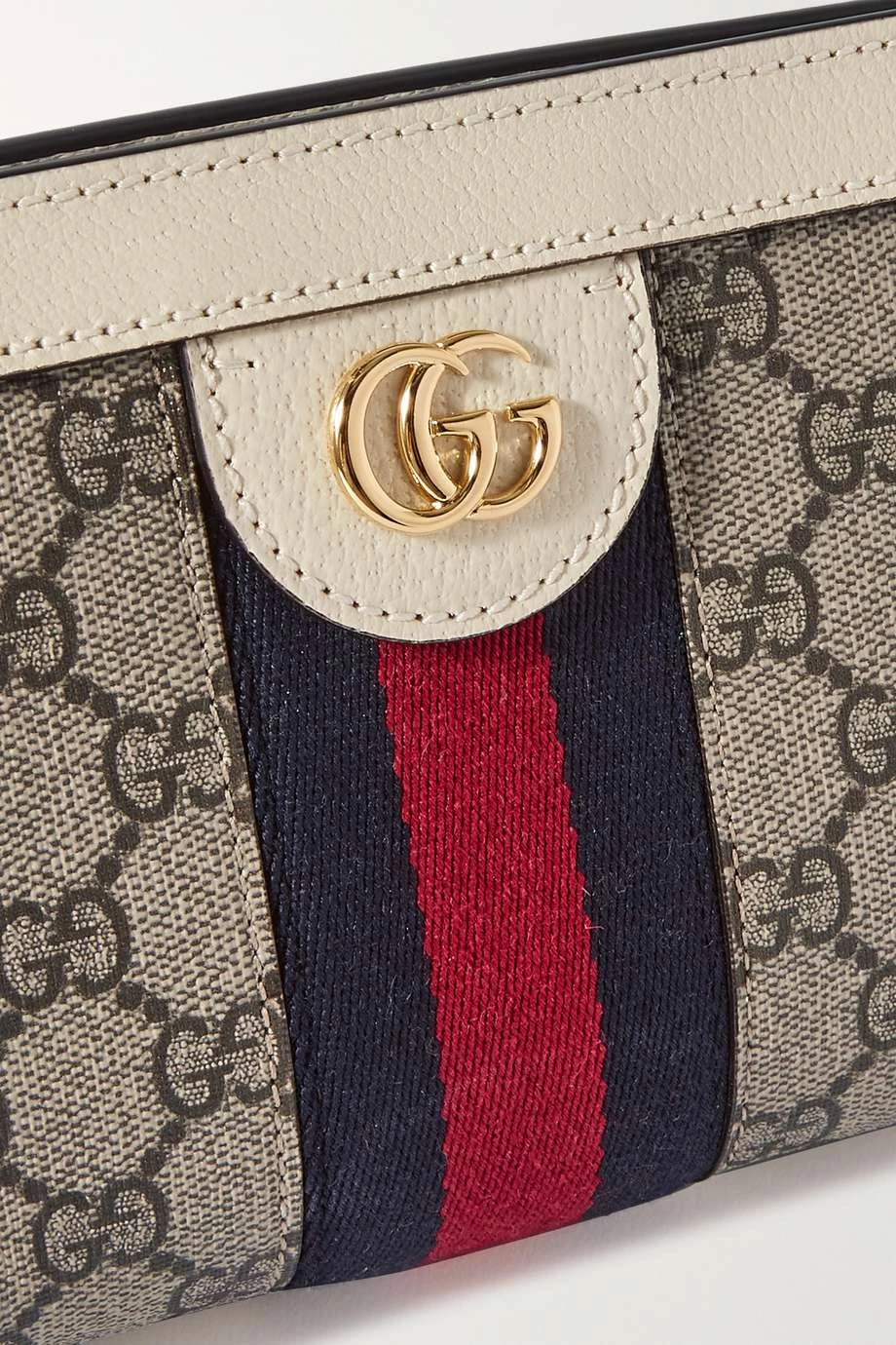 GUCCI Ophidia Mini Bedruckte Schultertasche Aus Beschichtetem Canvas Mit Besätzen Aus Strukturiertem Leder ,Weiß 4 GUCCI Ophidia Mini Bedruckte Schultertasche Aus Beschichtetem Canvas Mit Besätzen Aus Strukturiertem Leder ,Weiß – Bild 4