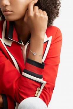 GUCCI GG Running Armband Aus 18 Karat Weißgold Mit Diamanten -Gucci Verkäufe w920 q60 1028