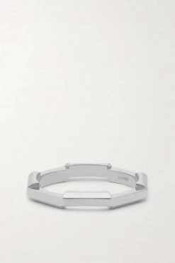 GUCCI Link To Love Ring Aus 18 Karat Weißgold -Gucci Verkäufe w920 q60 1032