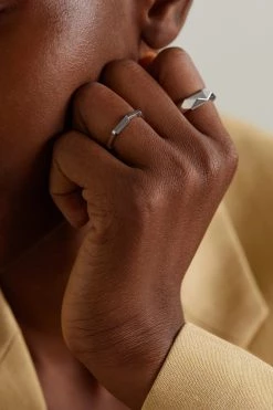 GUCCI Link To Love Ring Aus 18 Karat Weißgold -Gucci Verkäufe w920 q60 1035