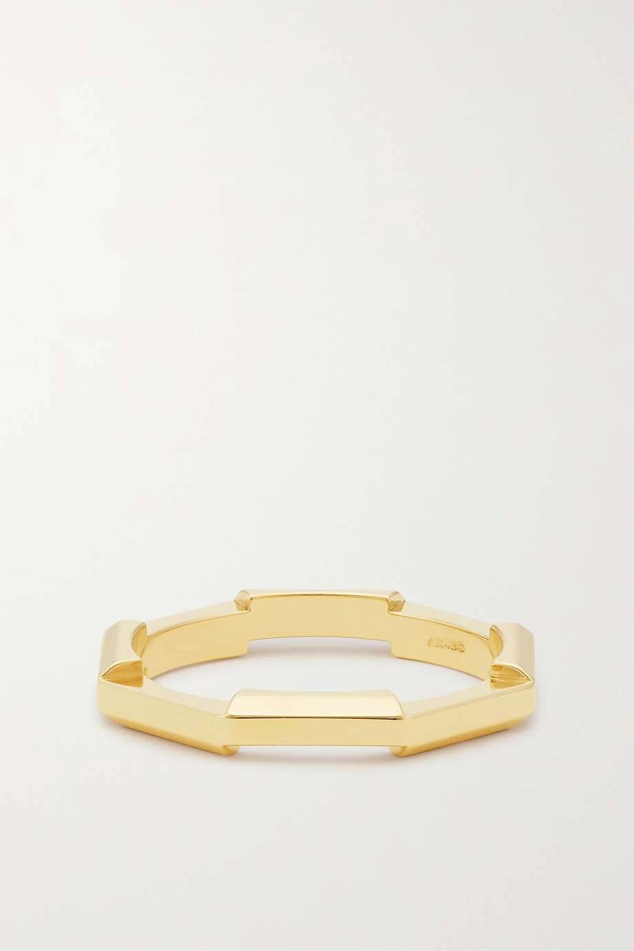 GUCCI Link To Love Ring Aus 18 Karat Gold 3 GUCCI Link To Love Ring Aus 18 Karat Gold – Bild 3