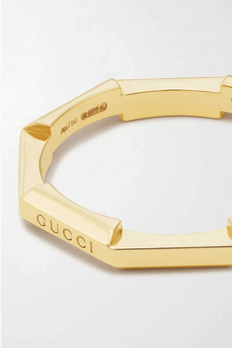 GUCCI Link To Love Ring Aus 18 Karat Gold 4 GUCCI Link To Love Ring Aus 18 Karat Gold – Bild 4
