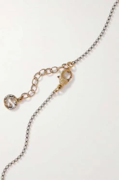 GUCCI Goldfarbene Kette Mit Kristallen Und Kunstperlen -Gucci Verkäufe w920 q60 1070