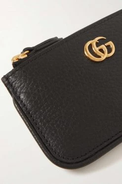 GUCCI Marmont Beutel Aus Strukturiertem Leder ,Schwarz -Gucci Verkäufe w920 q60 1096