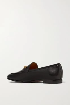 GUCCI Jordaan Loafers Aus Leder Mit Horsebit-Detail ,Schwarz -Gucci Verkäufe w920 q60 1203
