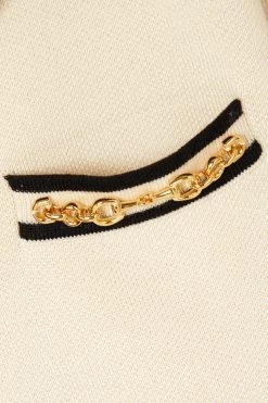 GUCCI Verziertes Oberteil Aus Woll-Piqué Mit Streifen ,Beige 8 GUCCI Verziertes Oberteil Aus Woll-Piqué Mit Streifen ,Beige -Gucci Verkäufe w920 q60 1232