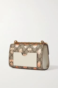 GUCCI Padlock Schultertasche Aus Beschichtetem Canvas Mit Print Und Lederbesätzen ,Weiß 7 GUCCI Padlock Schultertasche Aus Beschichtetem Canvas Mit Print Und Lederbesätzen ,Weiß -Gucci Verkäufe w920 q60 1242