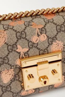 GUCCI Padlock Schultertasche Aus Beschichtetem Canvas Mit Print Und Lederbesätzen ,Weiß 8 GUCCI Padlock Schultertasche Aus Beschichtetem Canvas Mit Print Und Lederbesätzen ,Weiß -Gucci Verkäufe w920 q60 1243