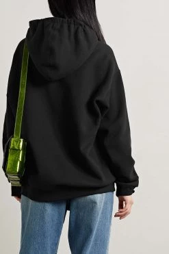 GUCCI Love Parade Oversized-Hoodie Aus Baumwoll-Jersey Mit Print ,Schwarz -Gucci Verkäufe w920 q60 128