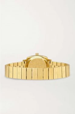 GUCCI Grip 27 Mm Uhr Aus Edelstahl Mit Gold-PVD-Beschichtung -Gucci Verkäufe w920 q60 1362