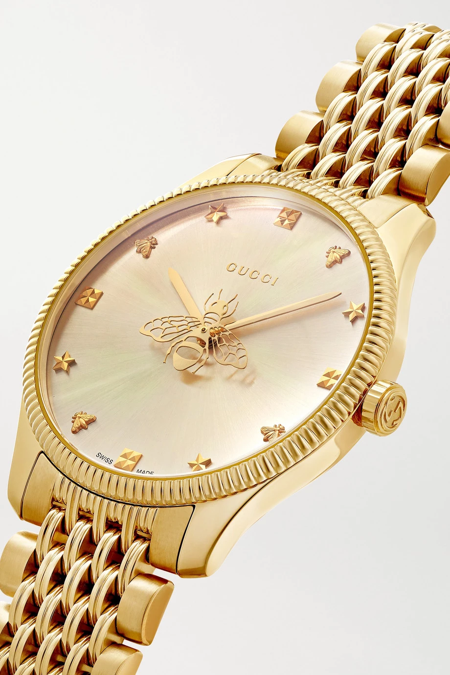 GUCCI G-Timeless 29 Mm Uhr Mit Goldfarbener PVD-Beschichtung 3 GUCCI G-Timeless 29 Mm Uhr Mit Goldfarbener PVD-Beschichtung – Bild 3