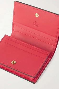 GUCCI Saint Valentine Kartenetui Aus Beschichtetem Canvas Mit Print ,Rot -Gucci Verkäufe w920 q60 1478