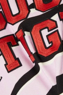 GUCCI Chinese New Year Hoodie Aus Baumwoll-Jersey Mit Tigerprint Und Applikationen ,Pink -Gucci Verkäufe w920 q60 1491