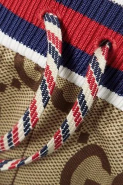 GUCCI Chinese New Year Jogginghose Aus Technischem Jersey Mit Print ,Braun -Gucci Verkäufe w920 q60 1497