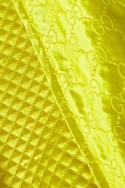 GUCCI Bomberjacke Aus Seidensatin Mit Stickereien ,Gelb -Gucci Verkäufe w920 q60 1621