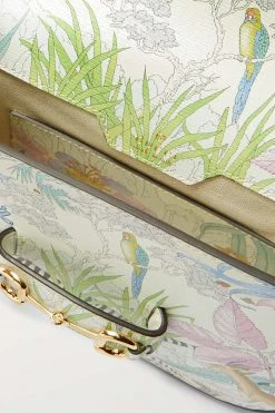 GUCCI Horsebit 1955 Mini Schultertasche Aus Bedrucktem Leder ,Weiß 10 GUCCI Horsebit 1955 Mini Schultertasche Aus Bedrucktem Leder ,Weiß -Gucci Verkäufe w920 q60 1659