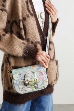 GUCCI Horsebit 1955 Mini Schultertasche Aus Bedrucktem Leder ,Weiß 11 GUCCI Horsebit 1955 Mini Schultertasche Aus Bedrucktem Leder ,Weiß -Gucci Verkäufe w920 q60 1660