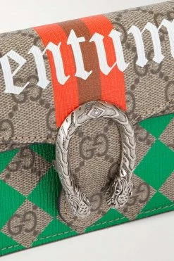 GUCCI Dionysus Super Mini Schultertasche Aus Beschichtetem Canvas Mit Print ,Braun -Gucci Verkäufe w920 q60 1690
