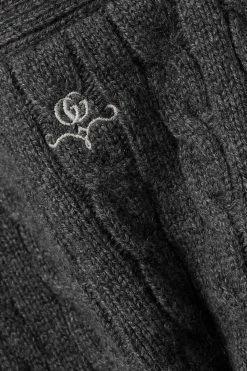 GUCCI Cardigan Aus Kaschmir In Zopfstrick ,Grau -Gucci Verkäufe w920 q60 1719