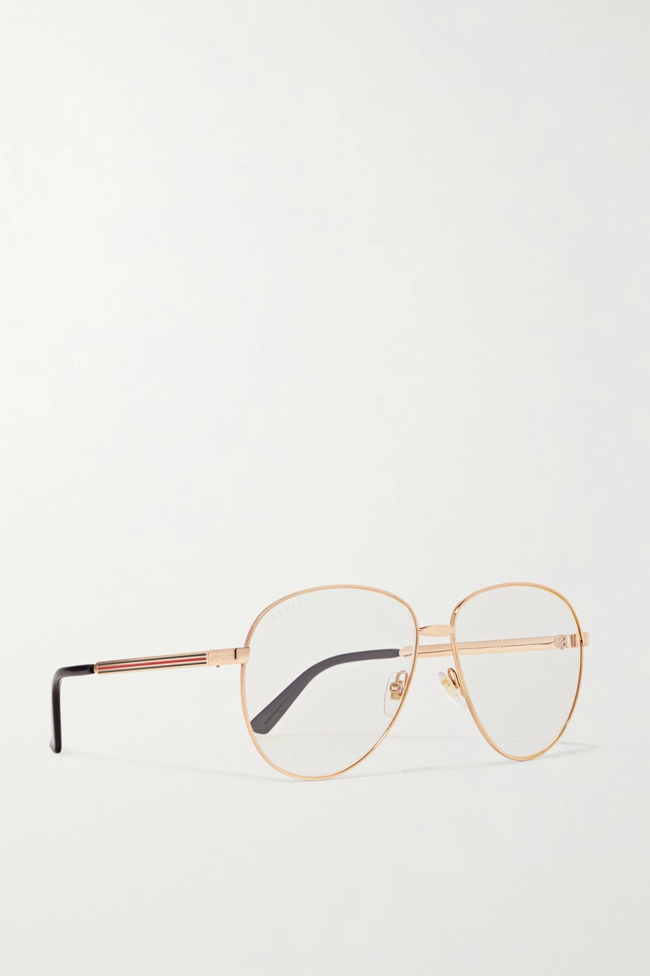 GUCCI EYEWEAR Goldfarbene Pilotenbrille 3 GUCCI EYEWEAR Goldfarbene Pilotenbrille – Bild 3