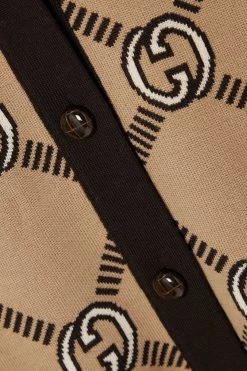 GUCCI Wendbarer Cardigan Aus Einer Wollmischung Mit Jacquard-Muster ,Beige 11 GUCCI Wendbarer Cardigan Aus Einer Wollmischung Mit Jacquard-Muster ,Beige -Gucci Verkäufe w920 q60 1771