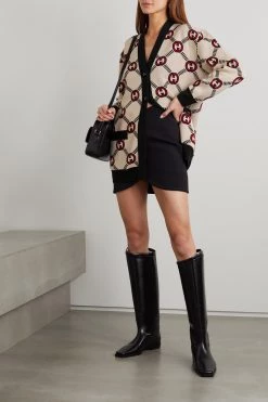 GUCCI Wendbarer Cardigan Aus Einer Wollmischung Mit Jacquard-Muster ,Creme 13 GUCCI Wendbarer Cardigan Aus Einer Wollmischung Mit Jacquard-Muster ,Creme -Gucci Verkäufe w920 q60 1780