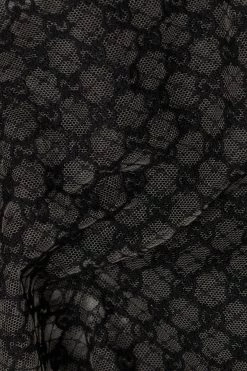 GUCCI Aria Midirock Aus Besticktem Tüll Aus Einer Baumwollmischung Mit Besätzen Aus Satin Und Spitze ,Schwarz -Gucci Verkäufe w920 q60 1791