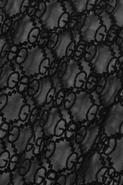 GUCCI Aria Höschen Aus Besticktem Tüll ,Schwarz -Gucci Verkäufe w920 q60 1812