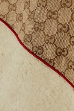 GUCCI + The North Face Kapuzenjacke Aus Canvas Aus Einer Baumwollmischung Mit Jacquard-Muster Und Stickerei ,Beige -Gucci Verkäufe w920 q60 1818