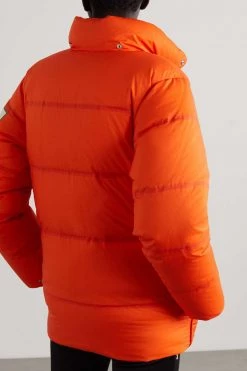 GUCCI + The North Face Daunenjacke Aus Gestepptem Shell Mit Print Und Kapuze ,Orange -Gucci Verkäufe w920 q60 1835