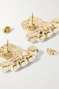 GUCCI Goldfarbene Ohrringe Mit Kunstperlen -Gucci Verkäufe w920 q60 184