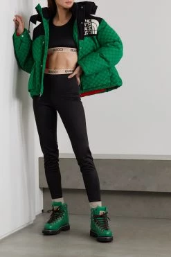 GUCCI + The North Face Bustier Aus Technischem Jersey Aus Einer Baumwollmischung ,Schwarz -Gucci Verkäufe w920 q60 1931