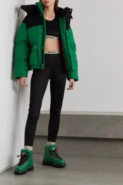 GUCCI + The North Face Leggings Aus Technischem Jersey Aus Einer Baumwollmischung ,Schwarz -Gucci Verkäufe w920 q60 1937