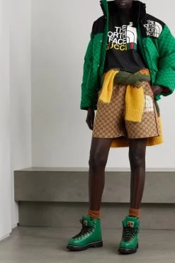 GUCCI + The North Face T-Shirt Aus Baumwoll-Jersey Mit Print ,Schwarz -Gucci Verkäufe w920 q60 1943