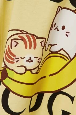 GUCCI + Bananya Oversized-T-Shirt Aus Baumwoll-Jersey Mit Print ,Gelb -Gucci Verkäufe w920 q60 2011
