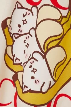 GUCCI + Bananya Oversized-T-Shirt Aus Baumwoll-Jersey Mit Print ,Weiß -Gucci Verkäufe w920 q60 2020