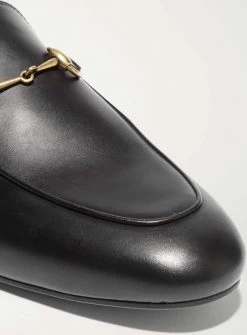 GUCCI Princetown Slippers Aus Leder Mit Horsebit-Detail ,Schwarz -Gucci Verkäufe w920 q60 2046