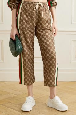 GUCCI Jogginghose Aus Bedrucktem Technischem Jersey Mit Webstreifen ,Braun 8 GUCCI Jogginghose Aus Bedrucktem Technischem Jersey Mit Webstreifen ,Braun -Gucci Verkäufe w920 q60 2159