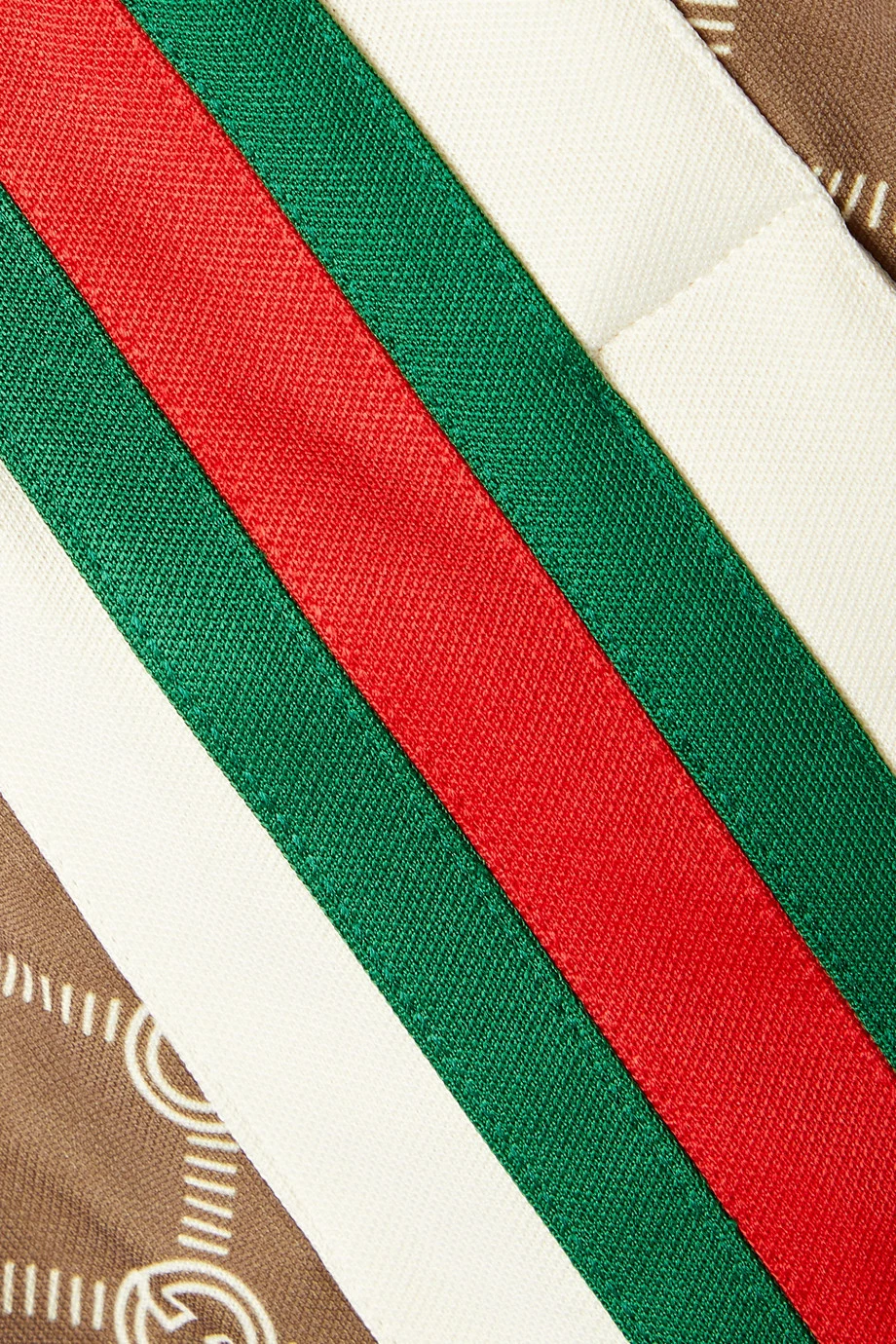 GUCCI Jogginghose Aus Bedrucktem Technischem Jersey Mit Webstreifen ,Braun 5 GUCCI Jogginghose Aus Bedrucktem Technischem Jersey Mit Webstreifen ,Braun – Bild 5