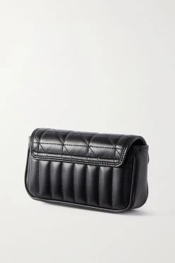 GUCCI GG Marmont Super Mini Schultertasche Aus Gestepptem Leder ,Schwarz -Gucci Verkäufe w920 q60 2191