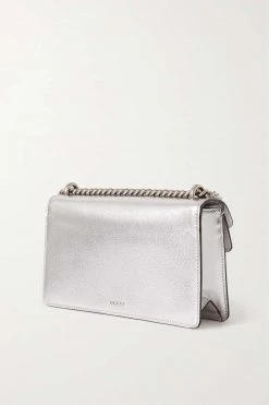 GUCCI Dionysus Schultertasche Aus Strukturiertem Metallic-Leder ,Silber 8 GUCCI Dionysus Schultertasche Aus Strukturiertem Metallic-Leder ,Silber -Gucci Verkäufe w920 q60 220