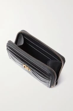 GUCCI GG Marmont Portemonnaie Aus Gestepptem Leder ,Schwarz -Gucci Verkäufe w920 q60 2210