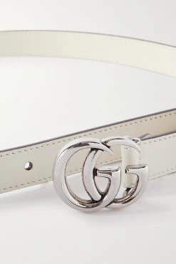 GUCCI Taillengürtel Aus Leder ,Wollweiß -Gucci Verkäufe w920 q60 2221