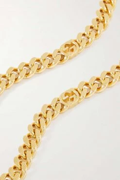 GUCCI Goldfarbene Kette -Gucci Verkäufe w920 q60 23