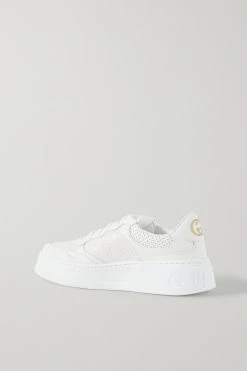 GUCCI Sneakers Aus Perforiertem Leder ,Weiß -Gucci Verkäufe w920 q60 2318