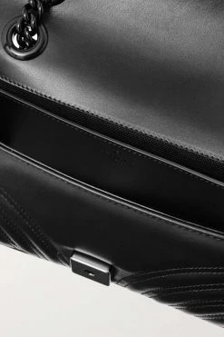 GUCCI GG Marmont 2.0 Schultertasche Aus Gestepptem Leder ,Schwarz -Gucci Verkäufe w920 q60 237