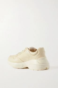 GUCCI Rhyton Sneakers Aus Leder Mit Print ,Elfenbein -Gucci Verkäufe w920 q60 2381