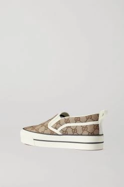GUCCI Tennis 1977 Slip-ons Aus Bedrucktem Canvas ,Beige -Gucci Verkäufe w920 q60 2413
