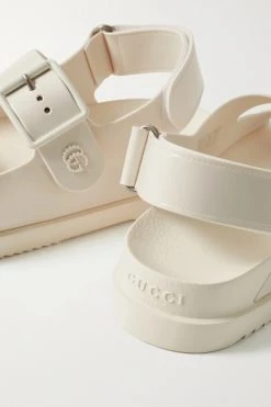 GUCCI Isla Sandalen Mit Schnallen ,Weiß -Gucci Verkäufe w920 q60 2522