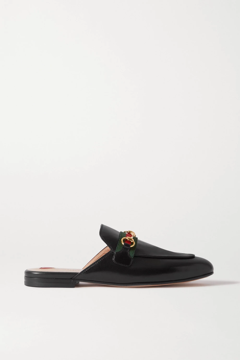 GUCCI Princetown Slippers Aus Leder Mit Horsebit-Detail ,Schwarz 1 GUCCI Princetown Slippers Aus Leder Mit Horsebit-Detail ,Schwarz